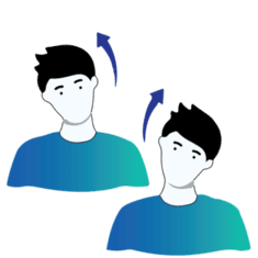 Neck Strengthening exercise illustration