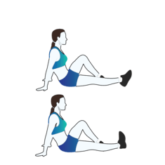 Ankle Pumps exercise illustration