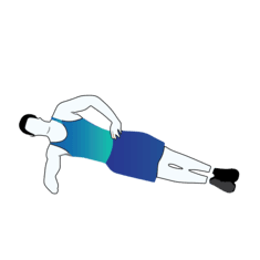 Side Plank exercise illustration